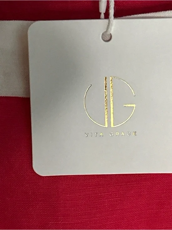 Red Sleeveless Crop Tank Top with White Trim - Women's - Picture 3 of 13